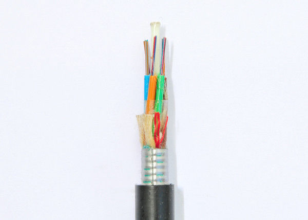 G652D FRP Strength Member Fiber Optic Cable 48 Core