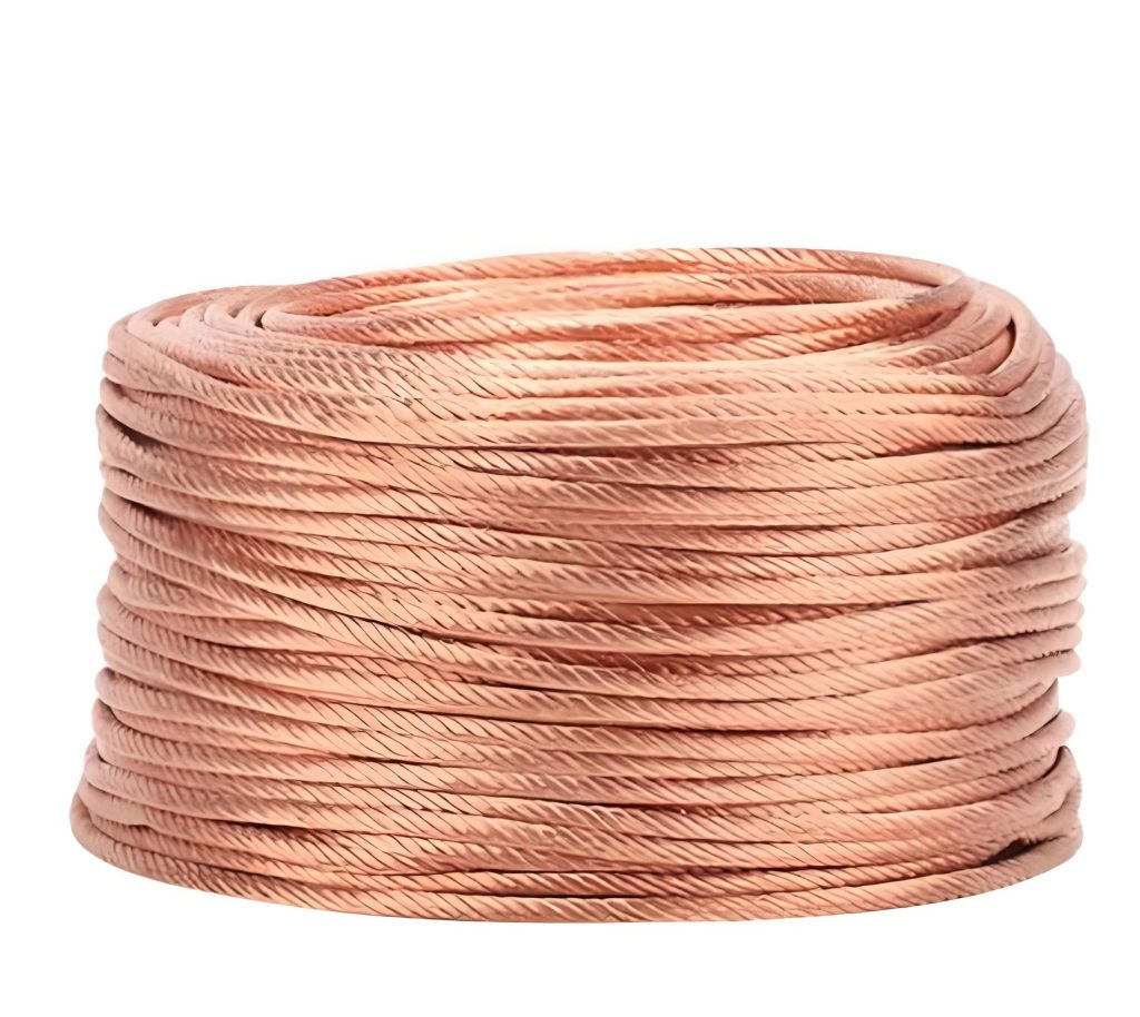 Bare copper stranded wire