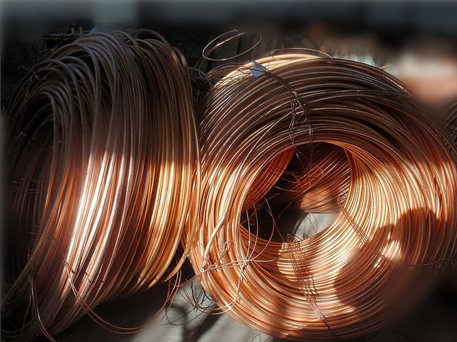 Bare copper wire